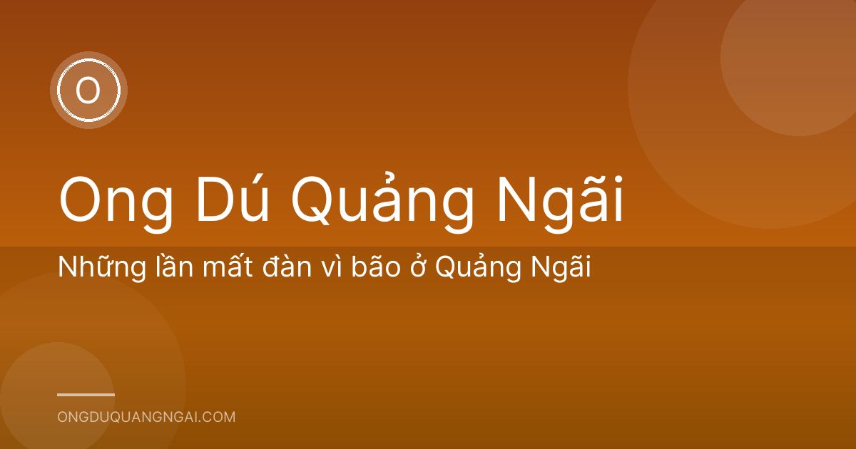 Những lần mất đàn vì bão ở Quảng Ngãi